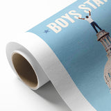 2020s Vintage Movie Poster - Boys State Retro Film Art