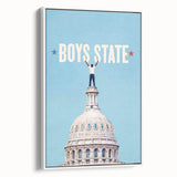 2020s Vintage Movie Poster - Boys State Retro Film Art