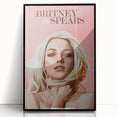 2020s Vintage Movie Poster - Britney vs Spears Retro Film Art