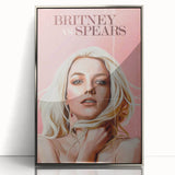 2020s Vintage Movie Poster - Britney vs Spears Retro Film Art