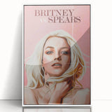 2020s Vintage Movie Poster - Britney vs Spears Retro Film Art