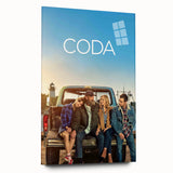 2020s Vintage Movie Poster - CODA Retro Film Art