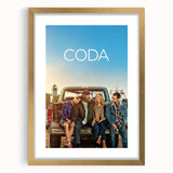 2020s Vintage Movie Poster - CODA Retro Film Art