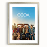 2020s Vintage Movie Poster - CODA Retro Film Art