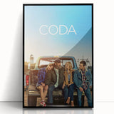 2020s Vintage Movie Poster - CODA Retro Film Art