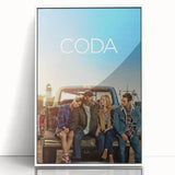 2020s Vintage Movie Poster - CODA Retro Film Art