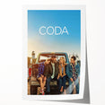 2020s Vintage Movie Poster - CODA Retro Film Art