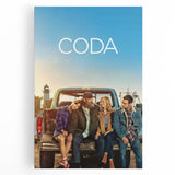 2020s Vintage Movie Poster - CODA Retro Film Art