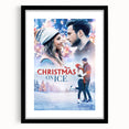 2020s Vintage Movie Poster – Christmas on Ice Retro Film Art