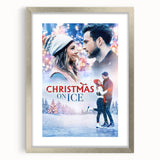 2020s Vintage Movie Poster – Christmas on Ice Retro Film Art