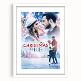 2020s Vintage Movie Poster – Christmas on Ice Retro Film Art