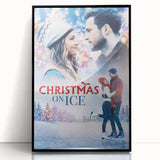 2020s Vintage Movie Poster – Christmas on Ice Retro Film Art