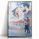 2020s Vintage Movie Poster – Christmas on Ice Retro Film Art