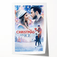 2020s Vintage Movie Poster – Christmas on Ice Retro Film Art