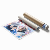 2020s Vintage Movie Poster – Christmas on Ice Retro Film Art