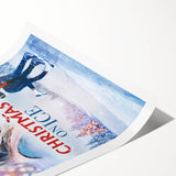 2020s Vintage Movie Poster – Christmas on Ice Retro Film Art