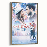 2020s Vintage Movie Poster – Christmas on Ice Retro Film Art