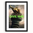 2020s Vintage Movie Poster – Civil War Retro Film Art