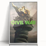 2020s Vintage Movie Poster – Civil War Retro Film Art