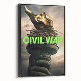 2020s Vintage Movie Poster – Civil War Retro Film Art