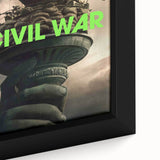 2020s Vintage Movie Poster – Civil War Retro Film Art