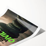 2020s Vintage Movie Poster – Civil War Retro Film Art