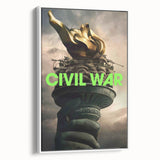 2020s Vintage Movie Poster – Civil War Retro Film Art