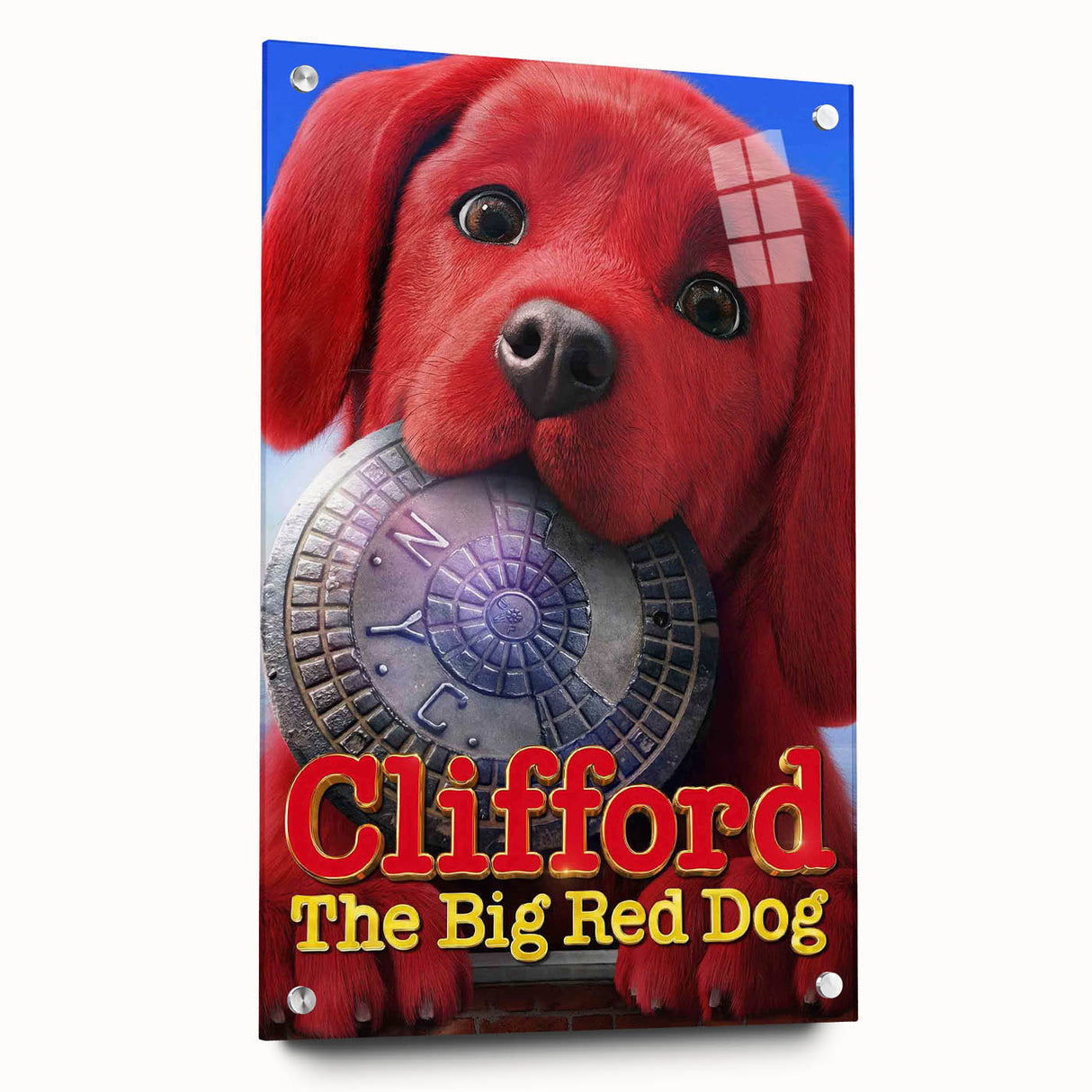 2020s Vintage Movie Poster – Clifford The Big Red Dog Retro Art