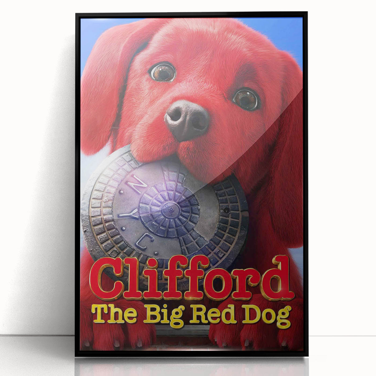 2020s Vintage Movie Poster – Clifford The Big Red Dog Retro Art