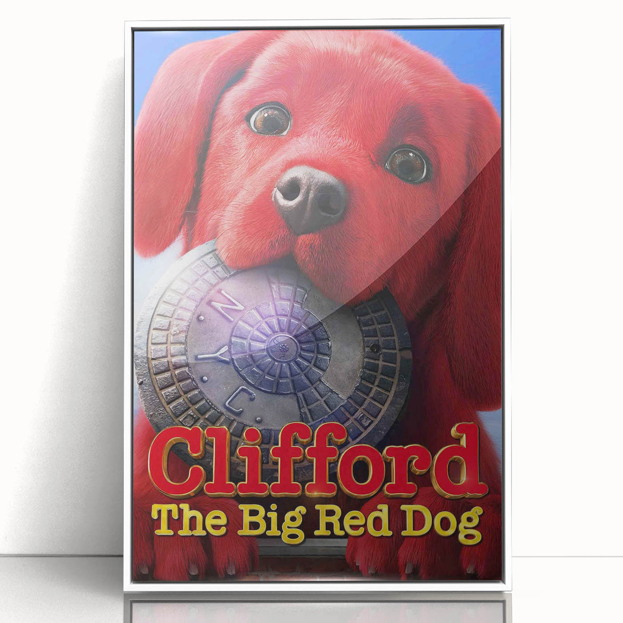 2020s Vintage Movie Poster – Clifford The Big Red Dog Retro Art