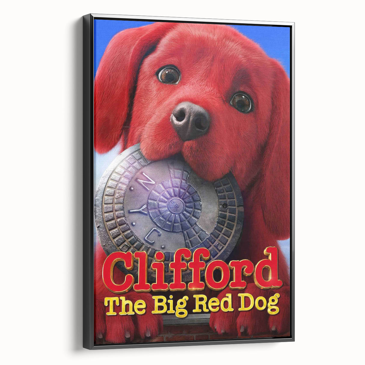 2020s Vintage Movie Poster – Clifford The Big Red Dog Retro Art