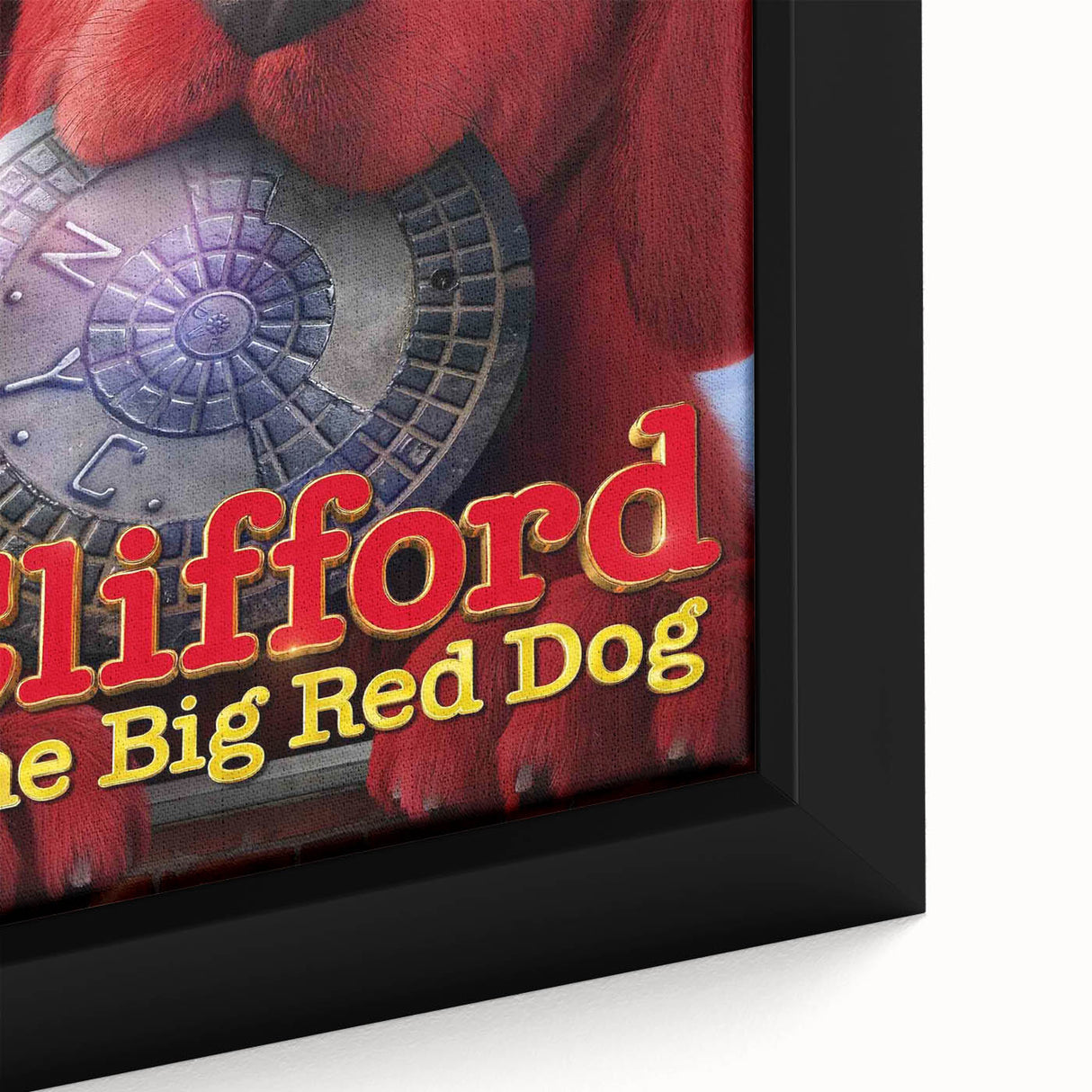 2020s Vintage Movie Poster – Clifford The Big Red Dog Retro Art