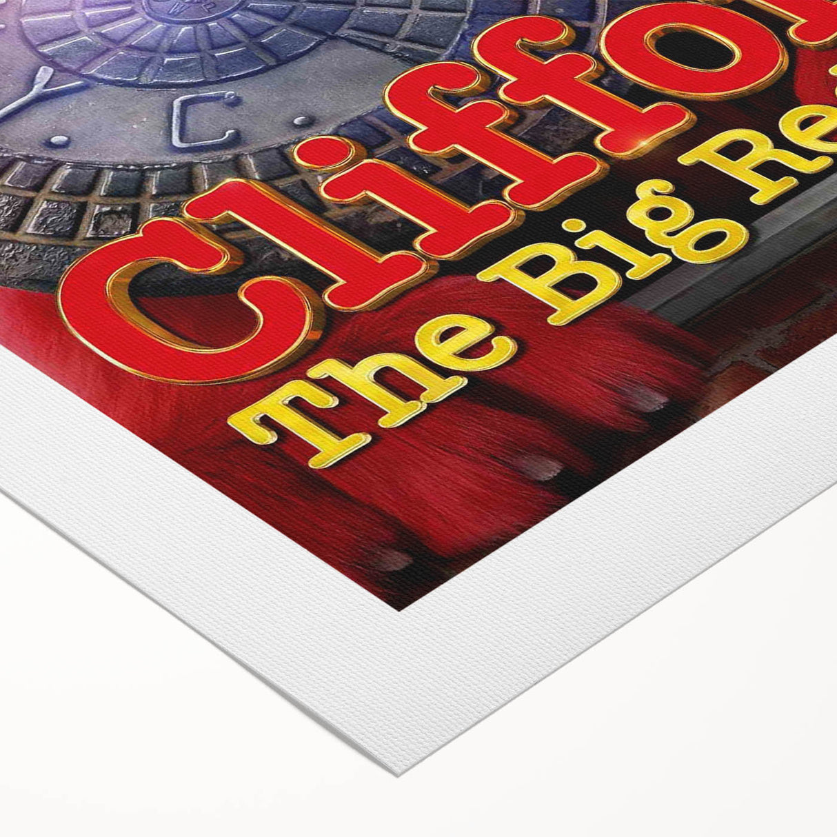 2020s Vintage Movie Poster – Clifford The Big Red Dog Retro Art