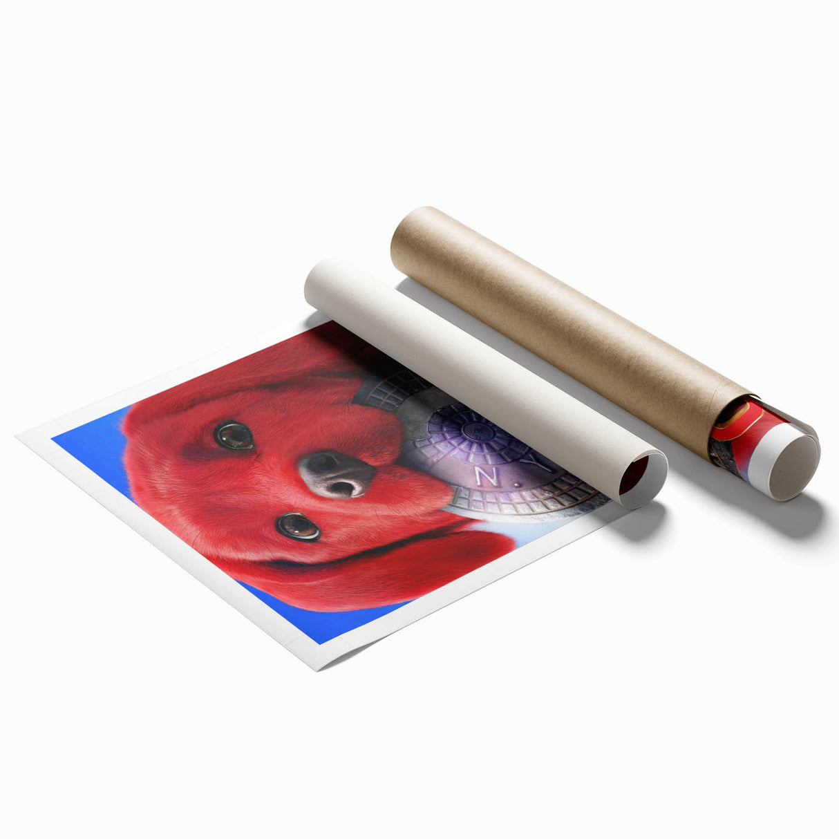 2020s Vintage Movie Poster – Clifford The Big Red Dog Retro Art