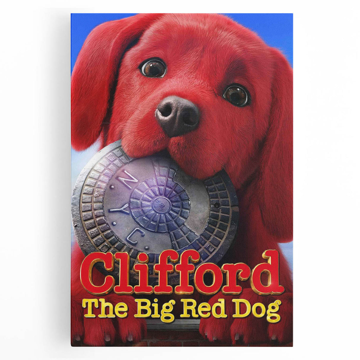 2020s Vintage Movie Poster – Clifford The Big Red Dog Retro Art