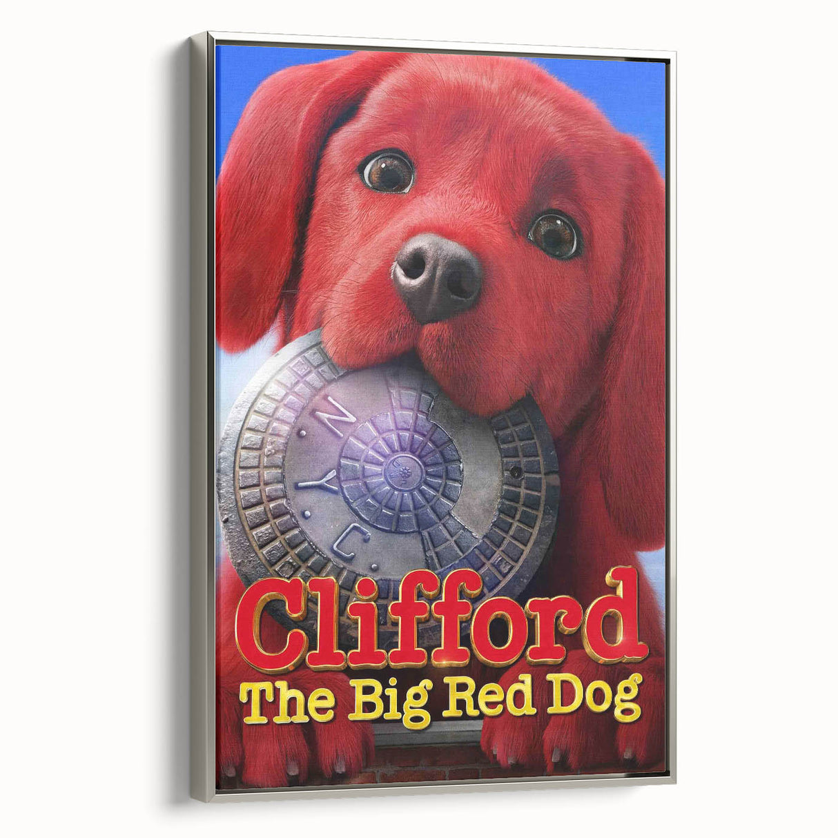 2020s Vintage Movie Poster – Clifford The Big Red Dog Retro Art