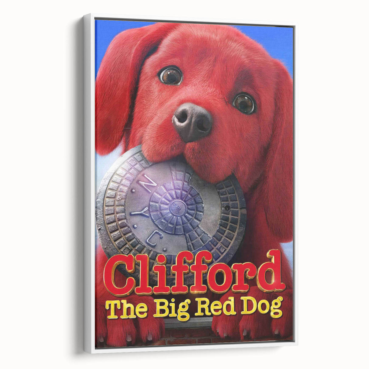 2020s Vintage Movie Poster – Clifford The Big Red Dog Retro Art