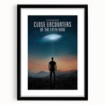 2020s Vintage Movie Poster – Close Encounters of the Fifth Kind Art