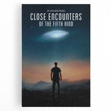 2020s Vintage Movie Poster – Close Encounters of the Fifth Kind Art