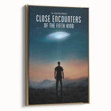 2020s Vintage Movie Poster – Close Encounters of the Fifth Kind Art