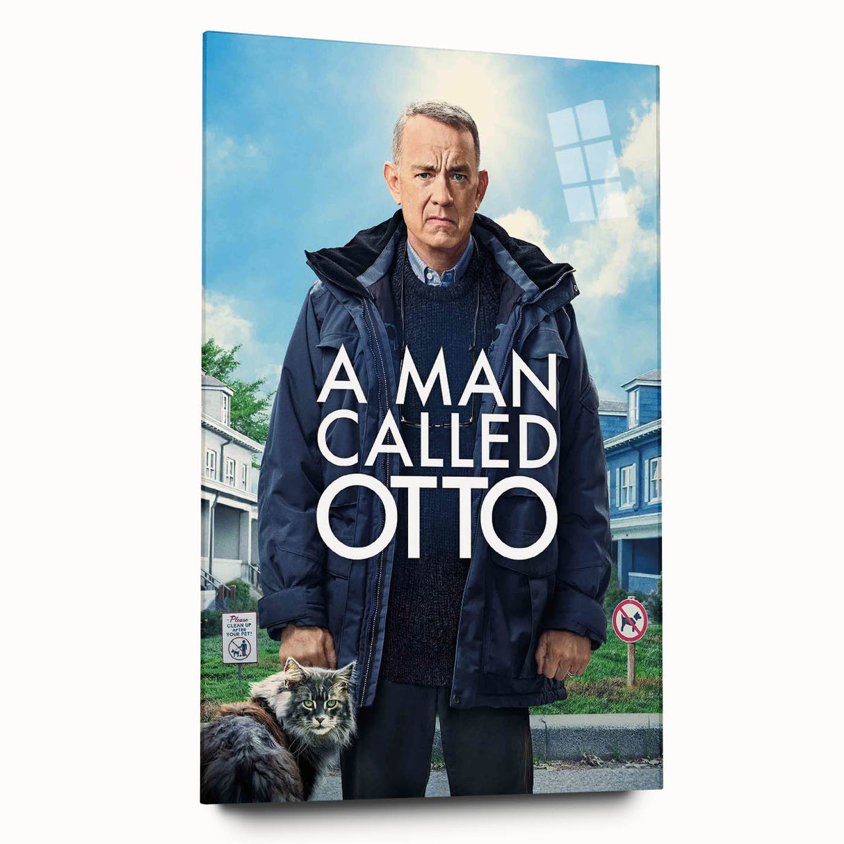 2020s Vintage Movie Poster - A Man Called Otto Retro Film Art Print