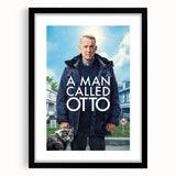 2020s Vintage Movie Poster - A Man Called Otto Retro Film Art Print
