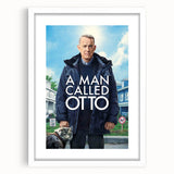 2020s Vintage Movie Poster - A Man Called Otto Retro Film Art Print