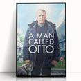 2020s Vintage Movie Poster - A Man Called Otto Retro Film Art Print