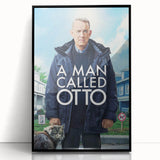 2020s Vintage Movie Poster - A Man Called Otto Retro Film Art Print