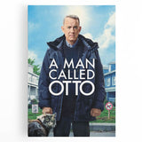 2020s Vintage Movie Poster - A Man Called Otto Retro Film Art Print