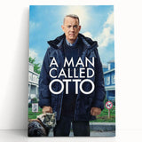 2020s Vintage Movie Poster - A Man Called Otto Retro Film Art Print
