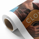 2020s Vintage Movie Poster – Clouds Retro Film Art