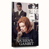 2020s Vintage Movie Poster – Creating The Queen's Gambit Art