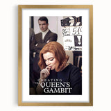 2020s Vintage Movie Poster – Creating The Queen's Gambit Art